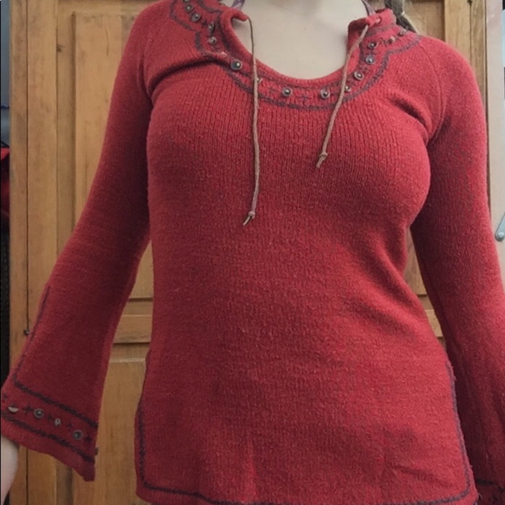 Bell Sleeve peasant style top